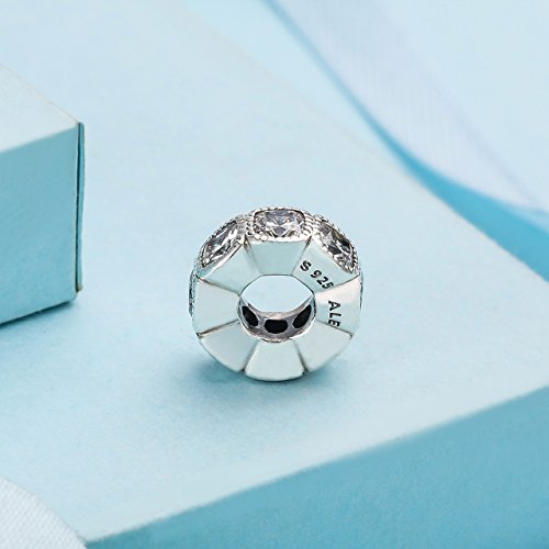 PANDORA Damen-Charm 925 Silber Zirkonia weiß - 792027CZ