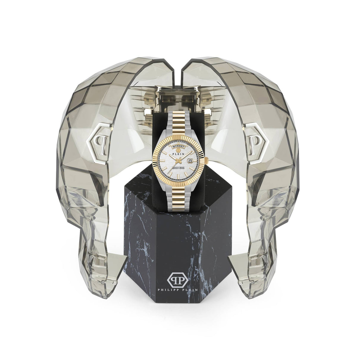 Philipp Plein Herrenuhr Date Superlative
