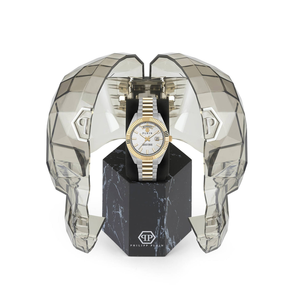 Philipp Plein Herrenuhr Date Superlative