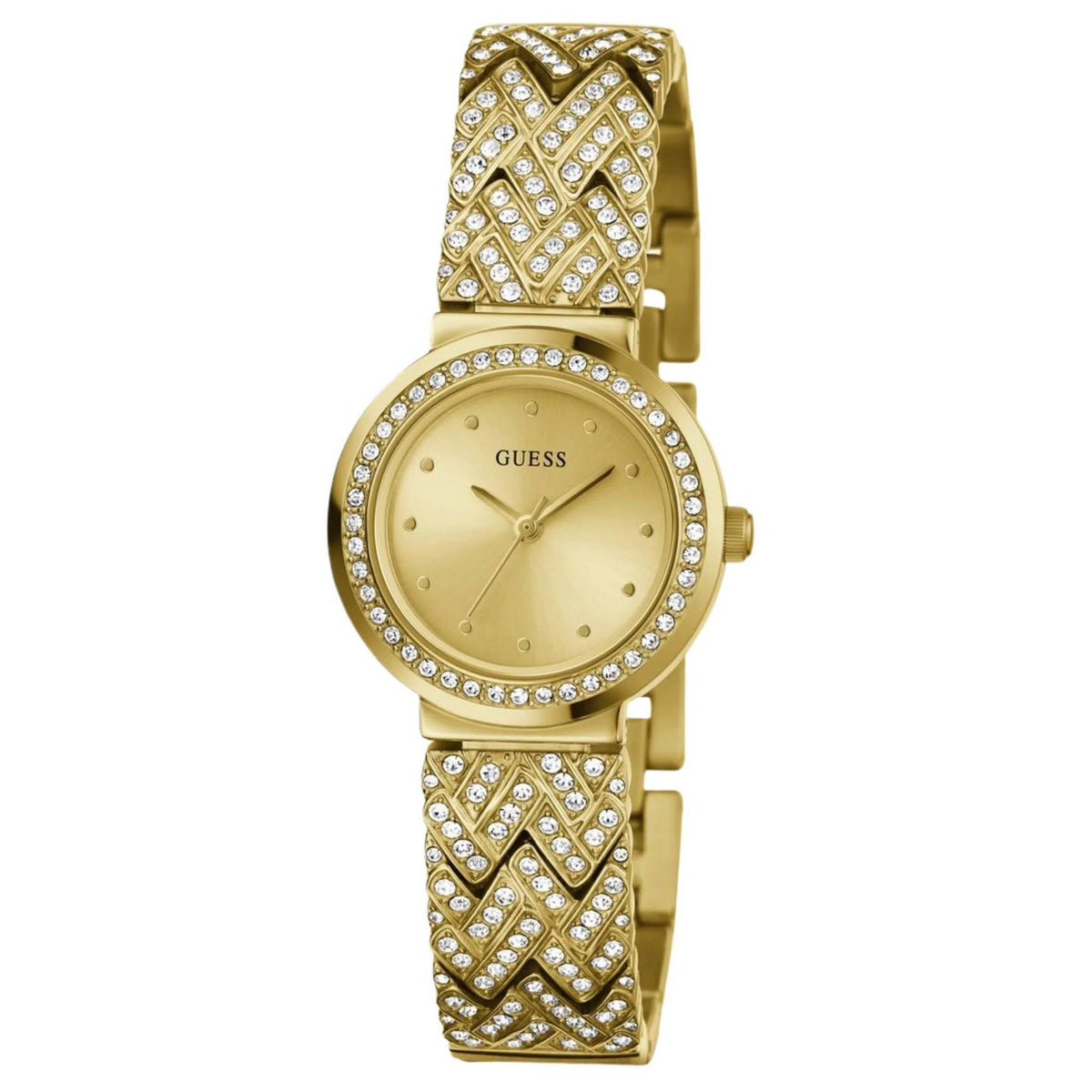 Guess Damenuhr Treasure Gold Analog GW0476L2