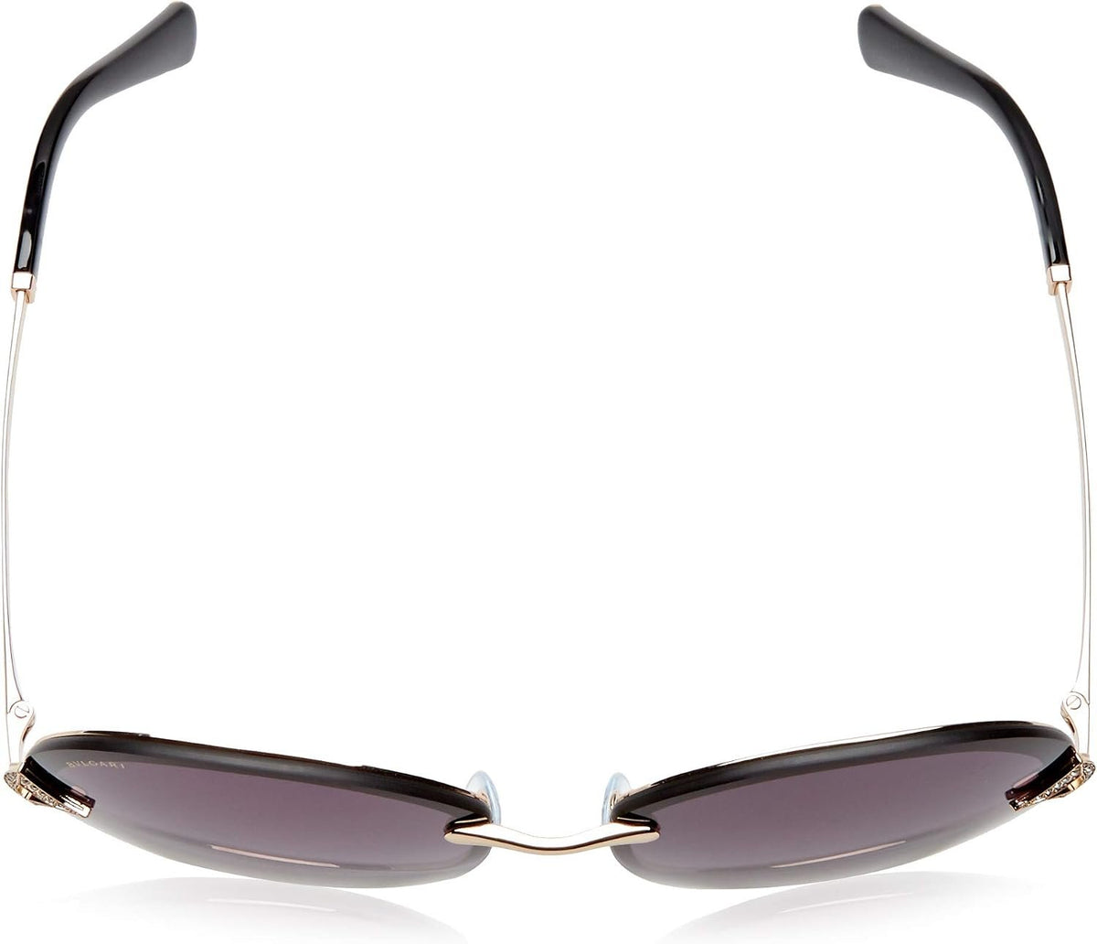 Bulgari Damen 0BV6101B 20148G 61 Sonnenbrille, Gold (Pink Gold/Greygradient)