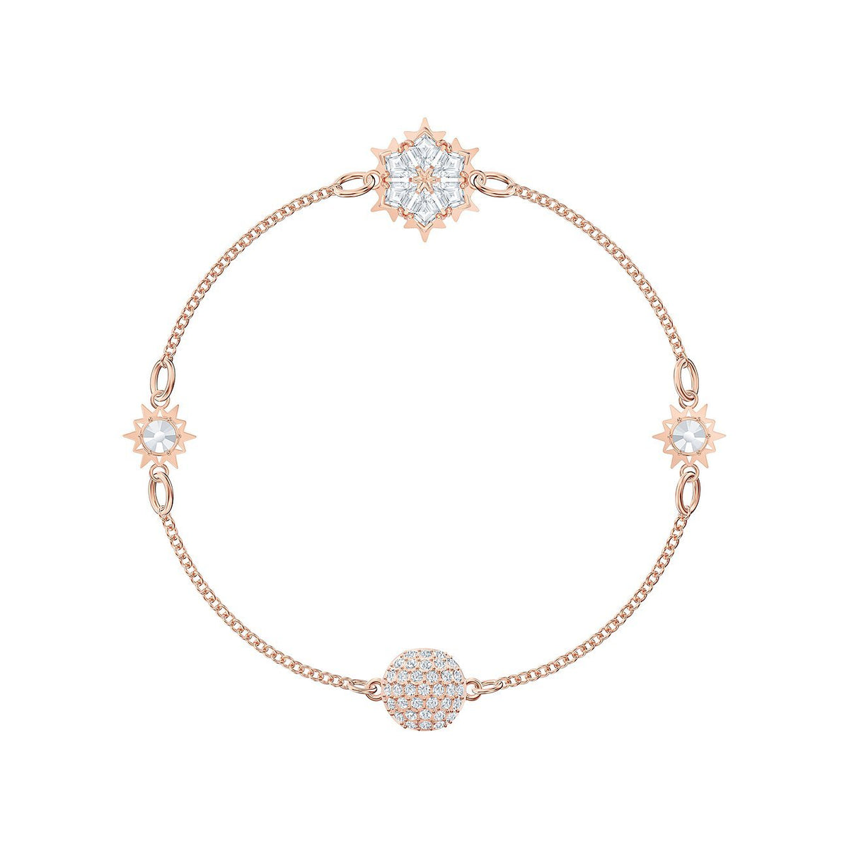 Swarovski SWA REMIX:STRAND SNOWFLAKE CZWH/ROS L 5512377