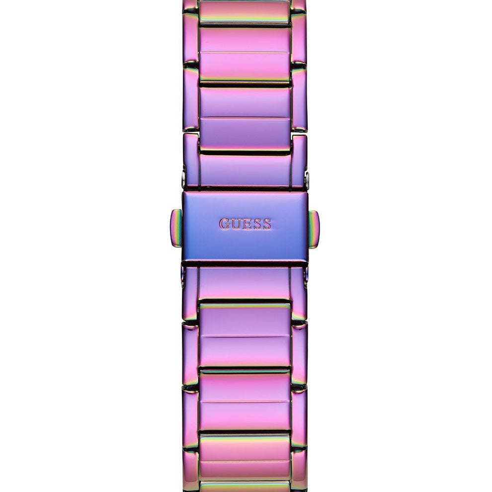 Guess Damen Multifunktion Armbanduhr Iridescent Edelstahl 36 mm GW0552L4