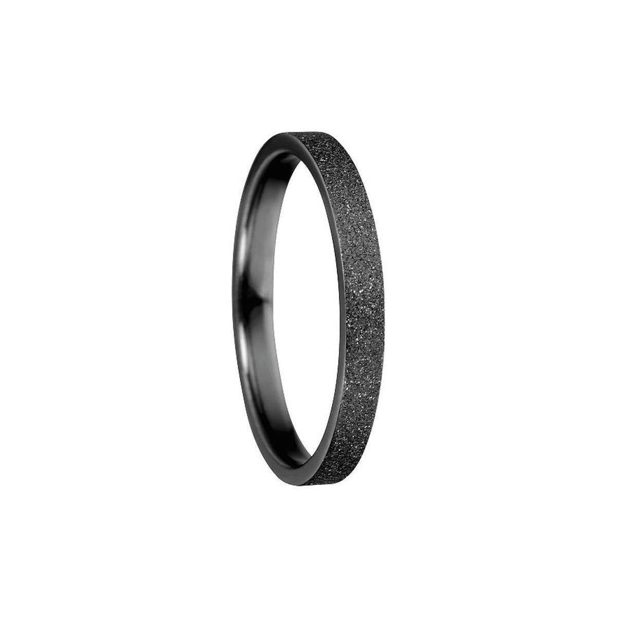 Bering Damen Ring Innenring Größe 60 Schwarz 557-69-71