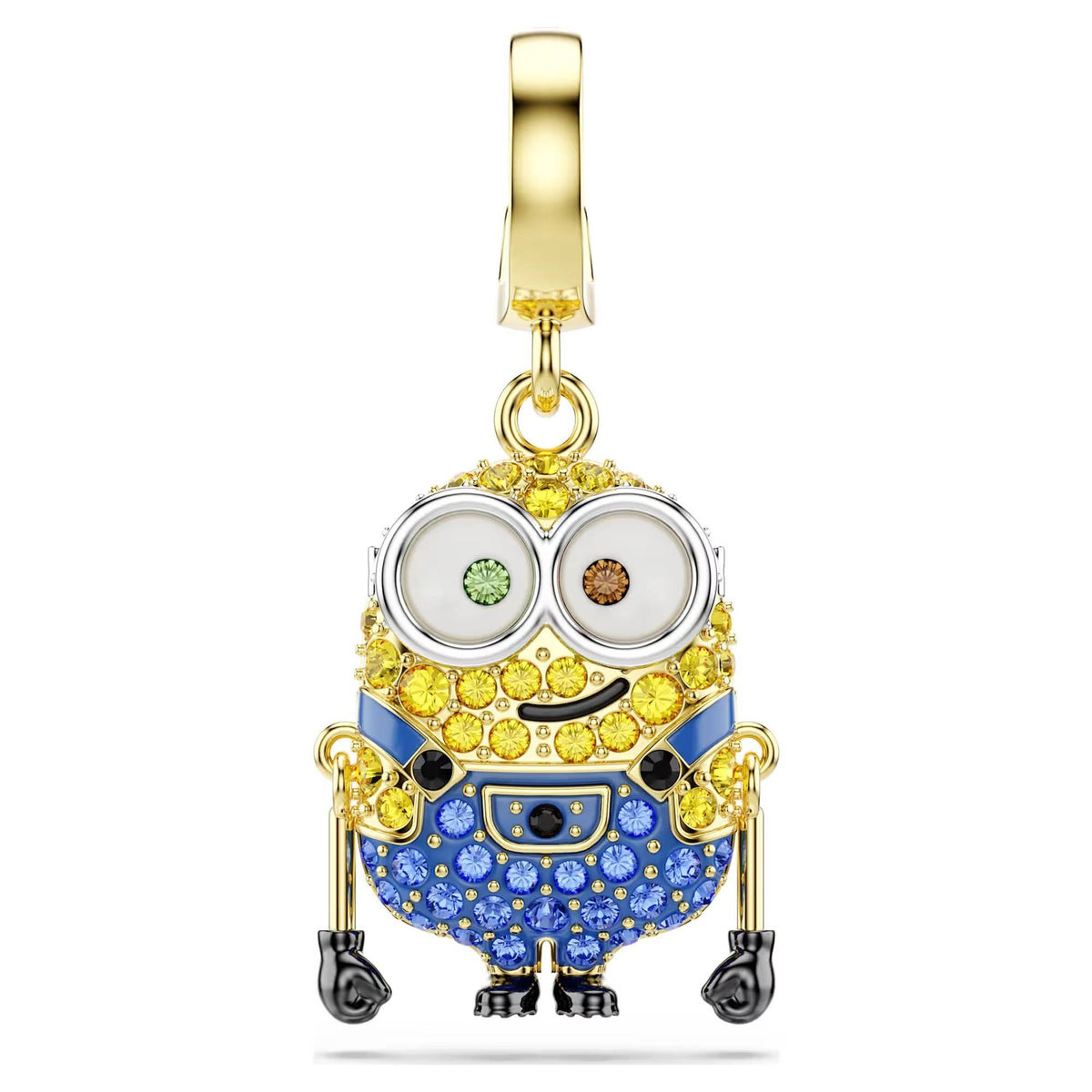 Swarovski Charm Unisex Minions Bob Charm Mehrfarbig Goldlegierungsschicht 5753016