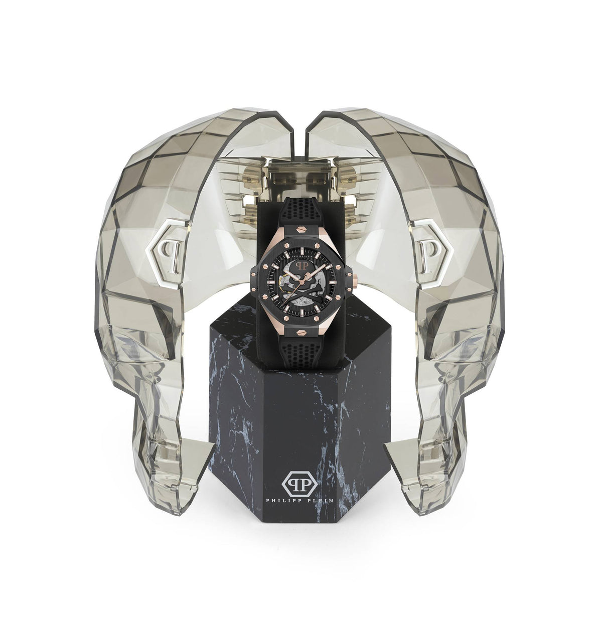 Philipp Plein Automatik Herrenuhr Plein $keleton Royal