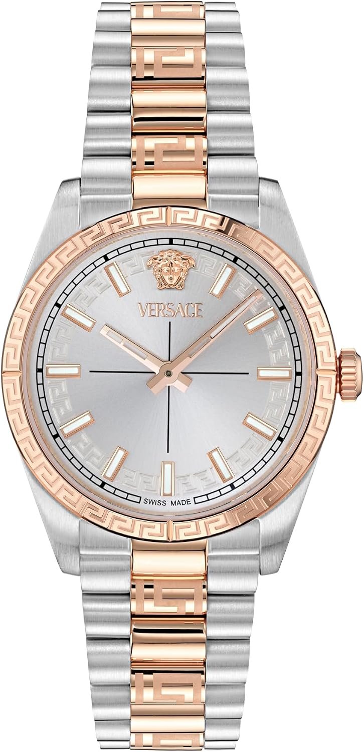 Versace Damen Analog Quarz Armbanduhr Millenium