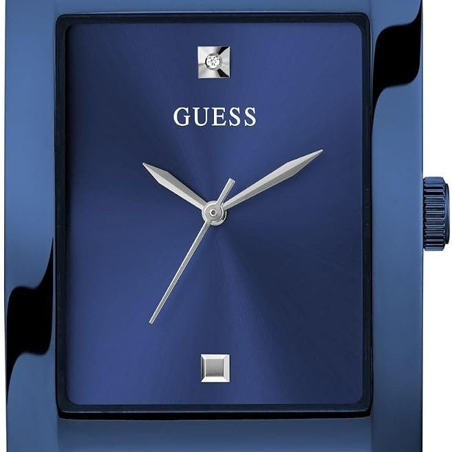 Guess Armbanduhr Herren Clyde Analog Blau GW0898G2