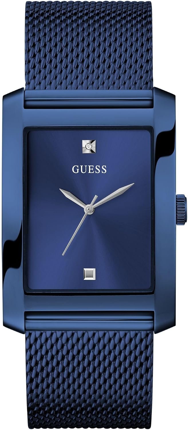Guess Armbanduhr Herren Clyde Analog Blau GW0898G2