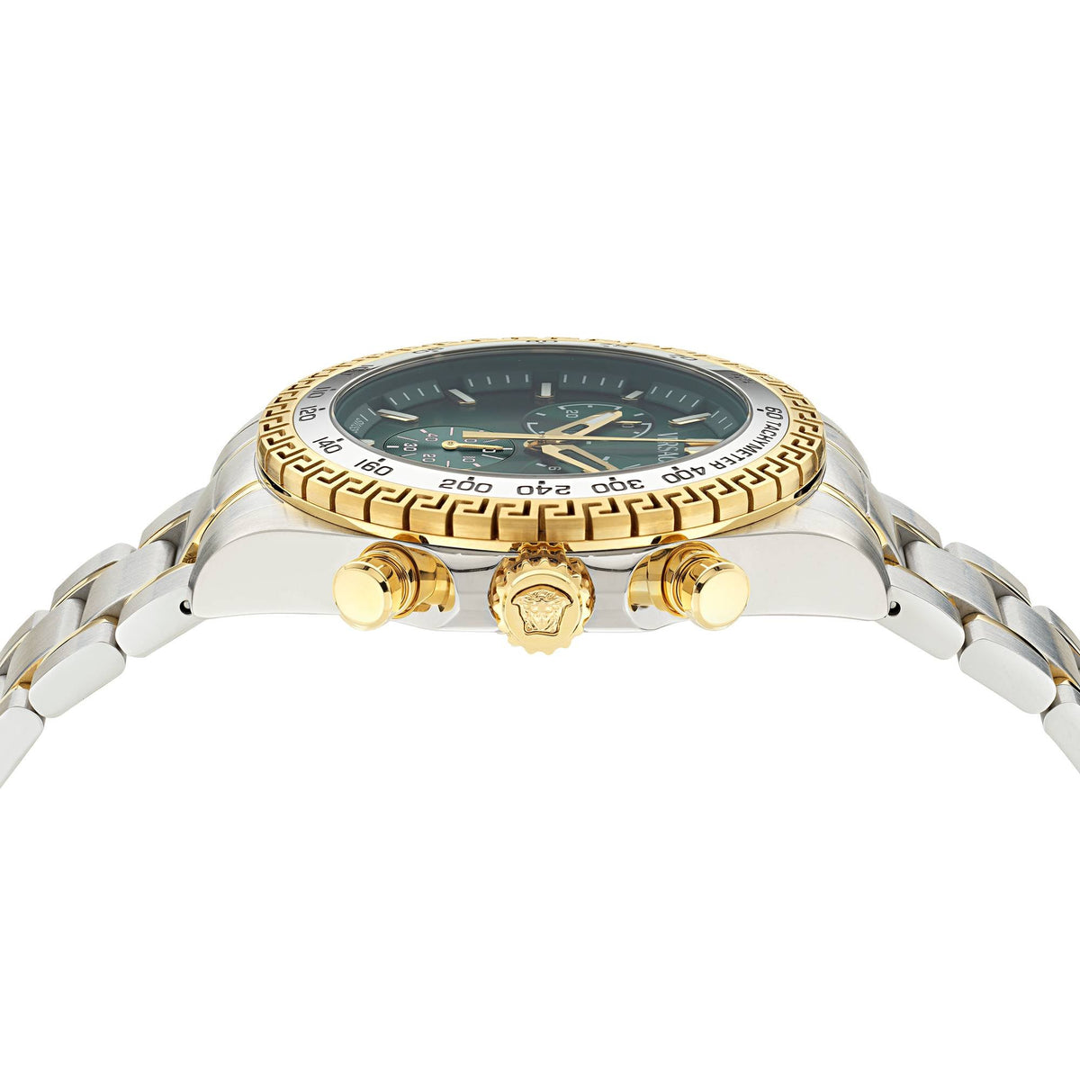 Versace Armbanduhr Herren Chrono X Bicolor Grün VE9K01024