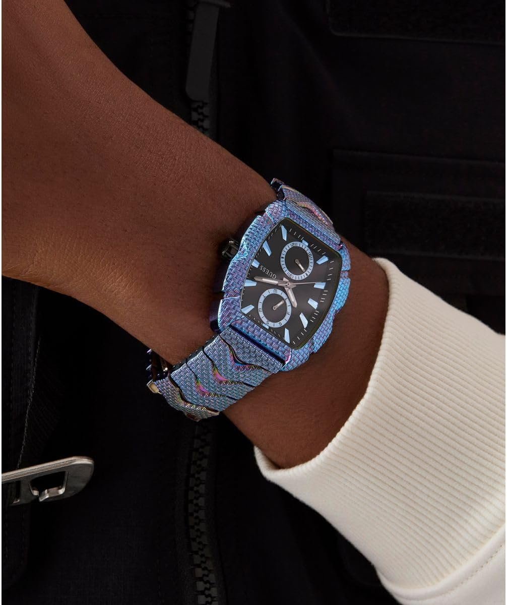 Guess Armbanduhr Herren Nile Trend Analog Blau GW0885G2