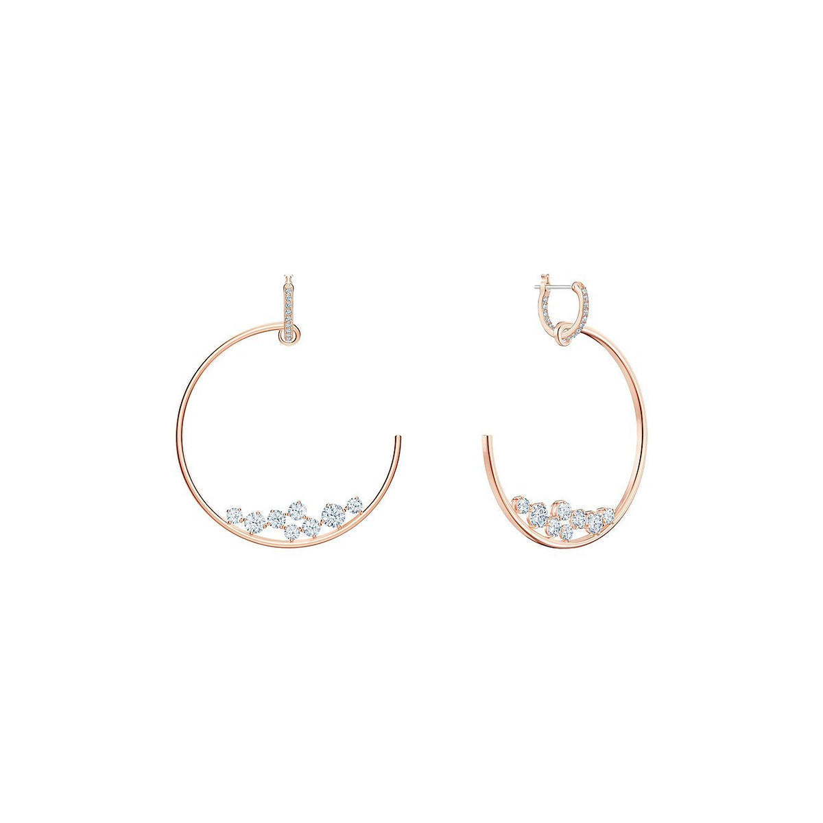 Swarovski Ohrhänger Damen North Roségold Weiß 5493391