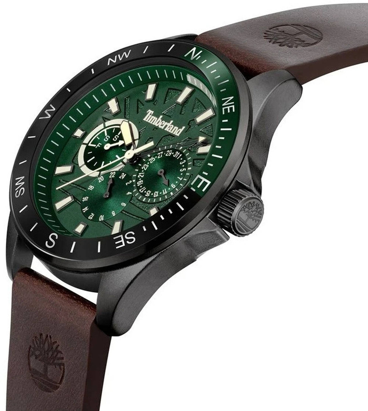 Timberland Analoguhr Herren Epsom Z Grau Grün Braun TDWGF9001503