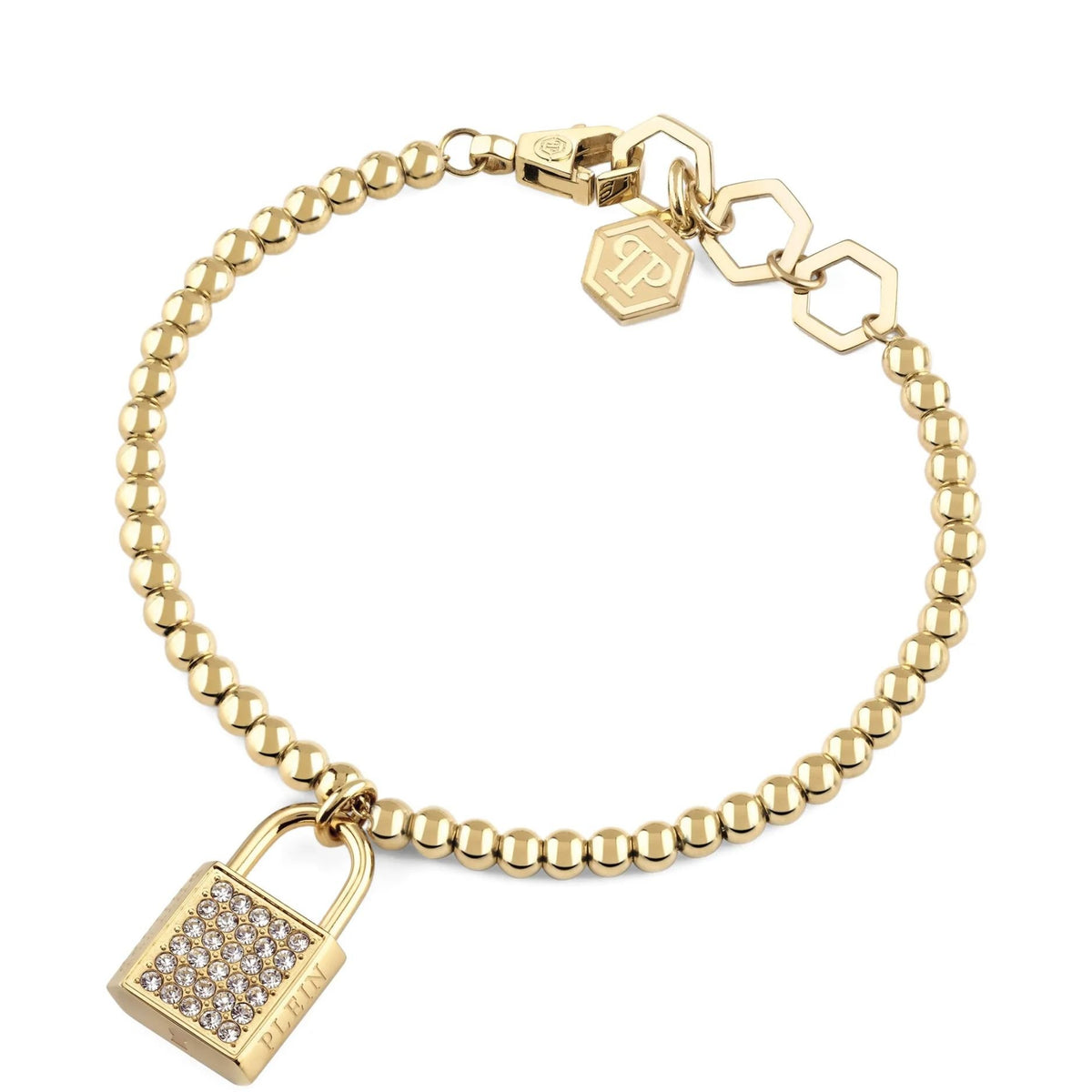 Philipp Plein Armband LADY VALENTINE Schloss Motiv Gold 35801294