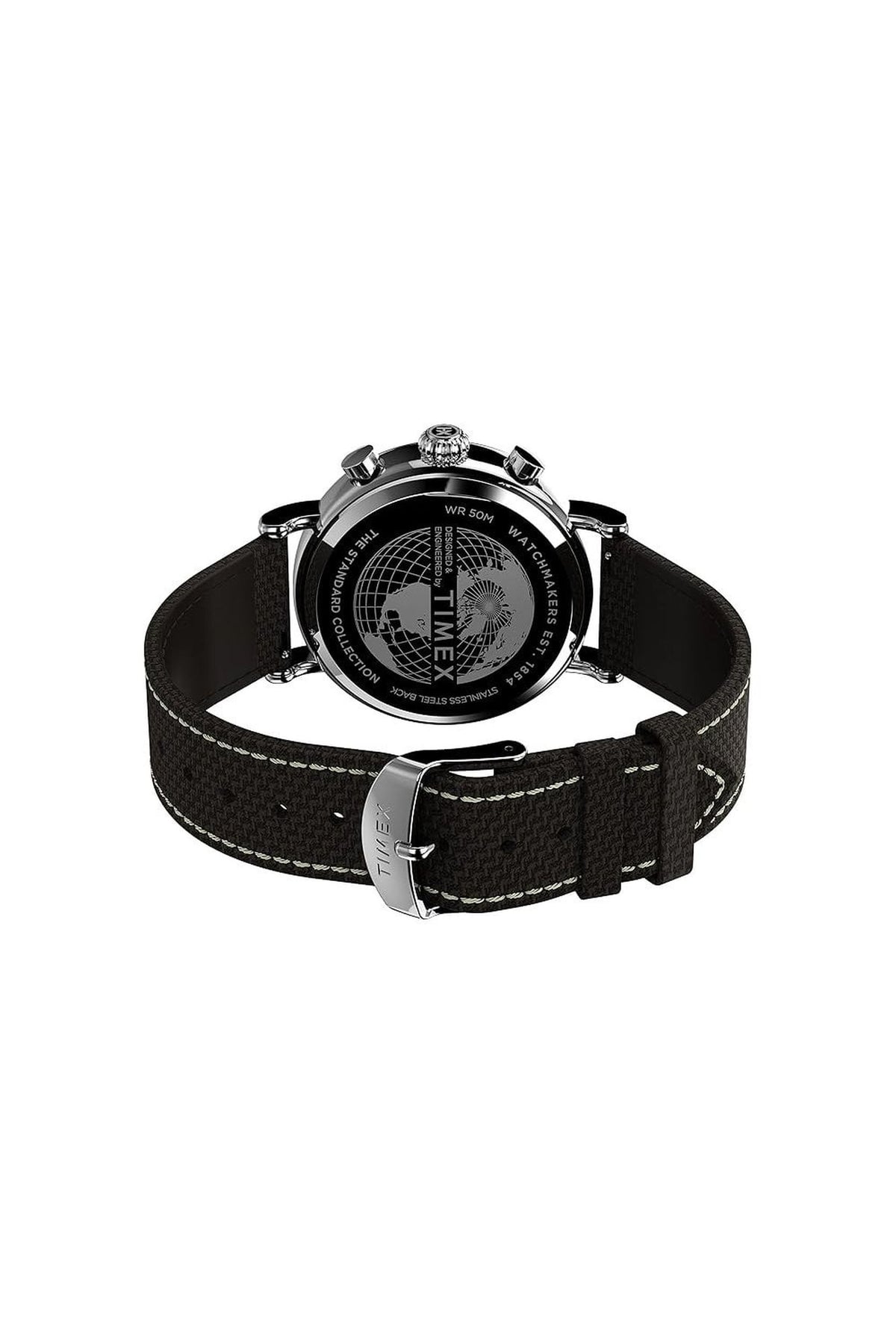 Timex Chronograph Herren Waterbury Standard Chronograph Silber/Braun TW2V43800