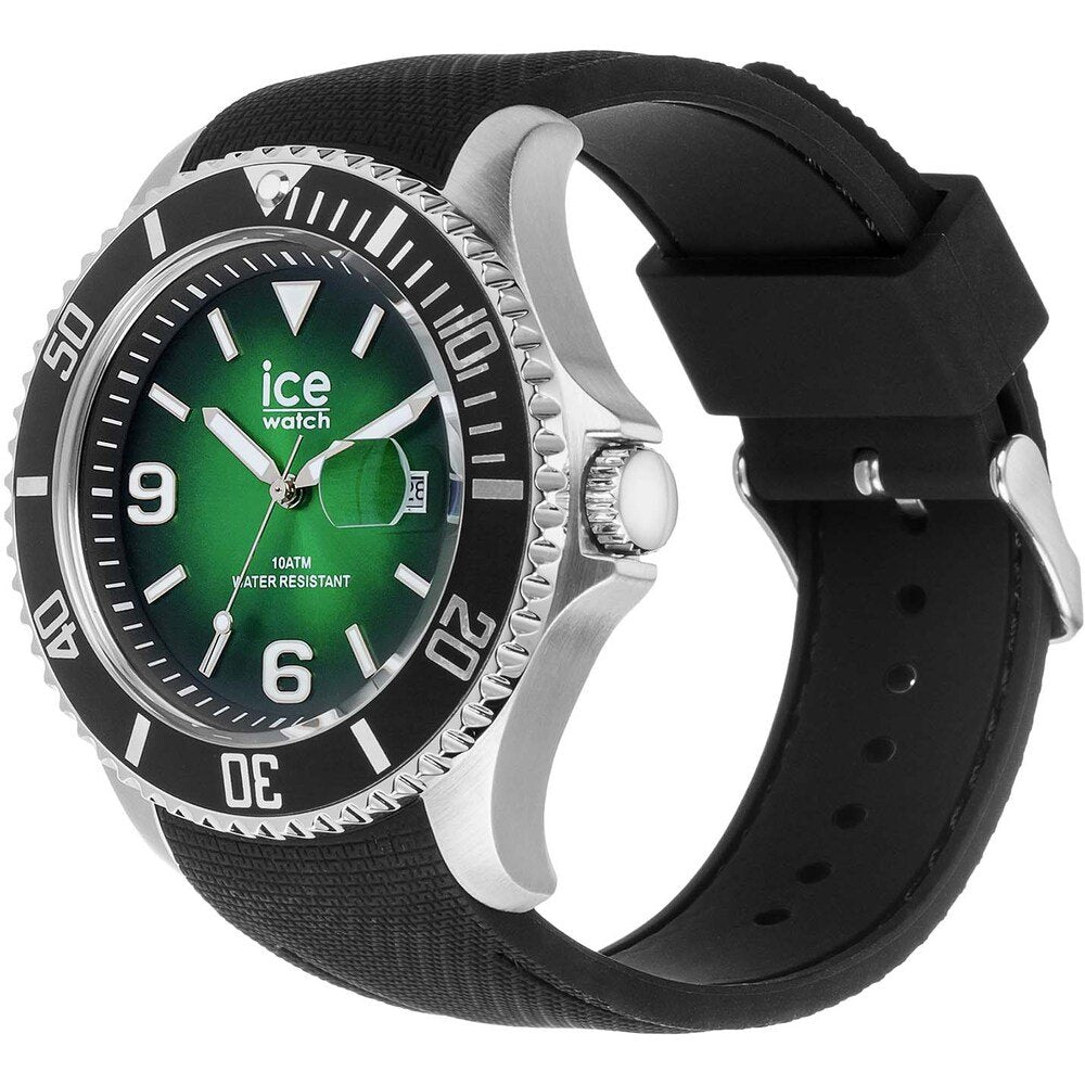 Ice-Watch Armbanduhr ICE steel - Deep green - Large - 3H 020343