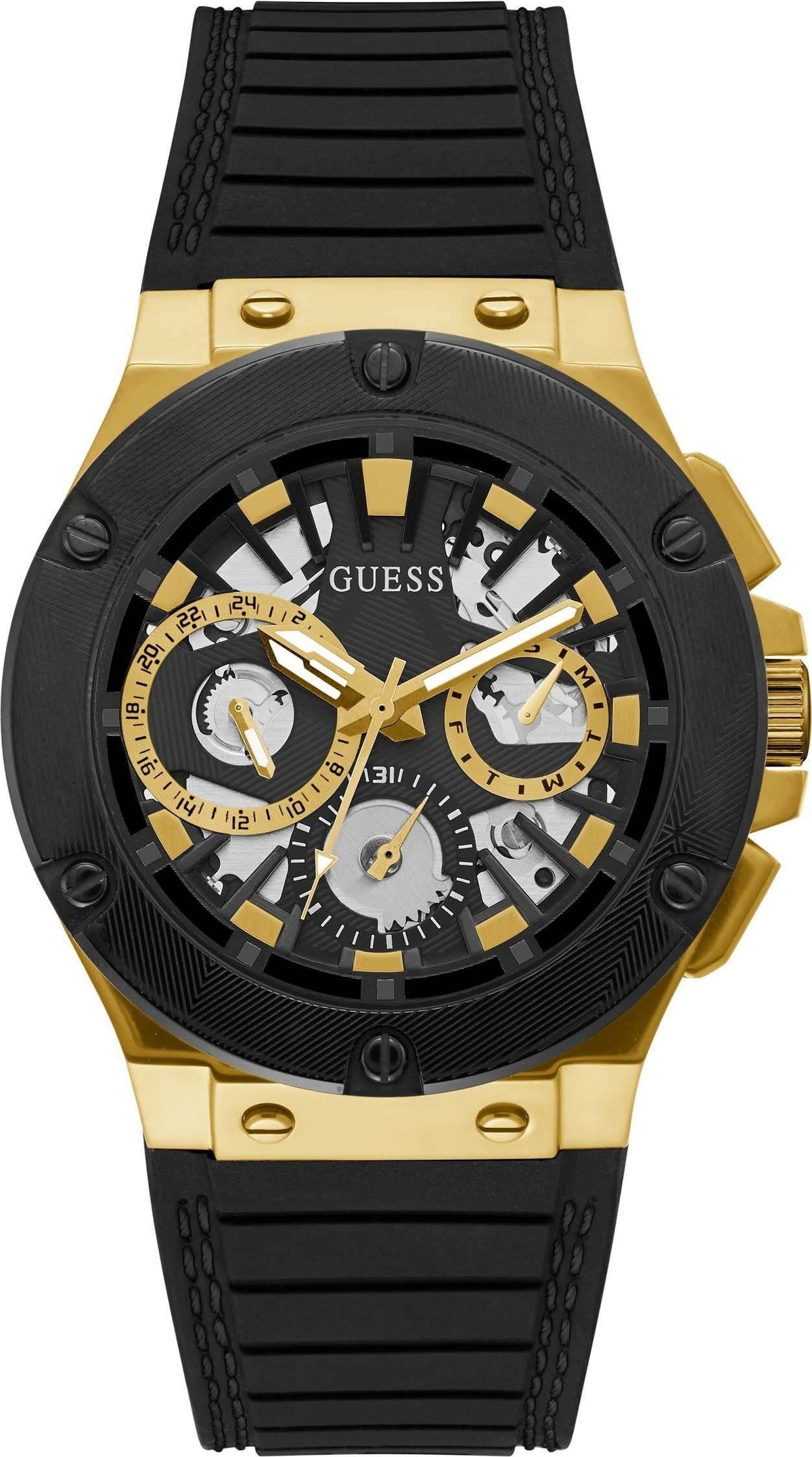 Guess Herren Armbanduhr Circuit 44 mm GW0487G5