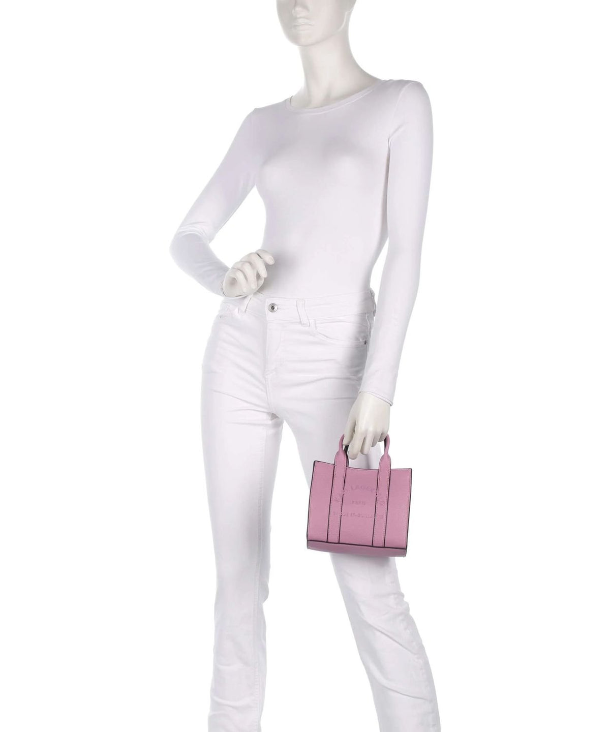 Karl Lagerfeld Handtasche Damen K Rue St Guillaume Mini Cyclamen Rosa A4W30266 2BE