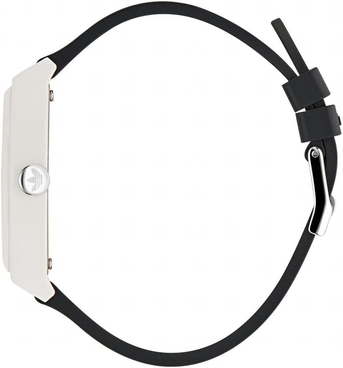 adidas Project Two Unisex Armbanduhr, Quarz Analog, Kunststoff, 38 mm, Kunststoffarmband, Schwarz, 5 bar, Zifferblattfarbe: Mehrfarbig, AOST25038