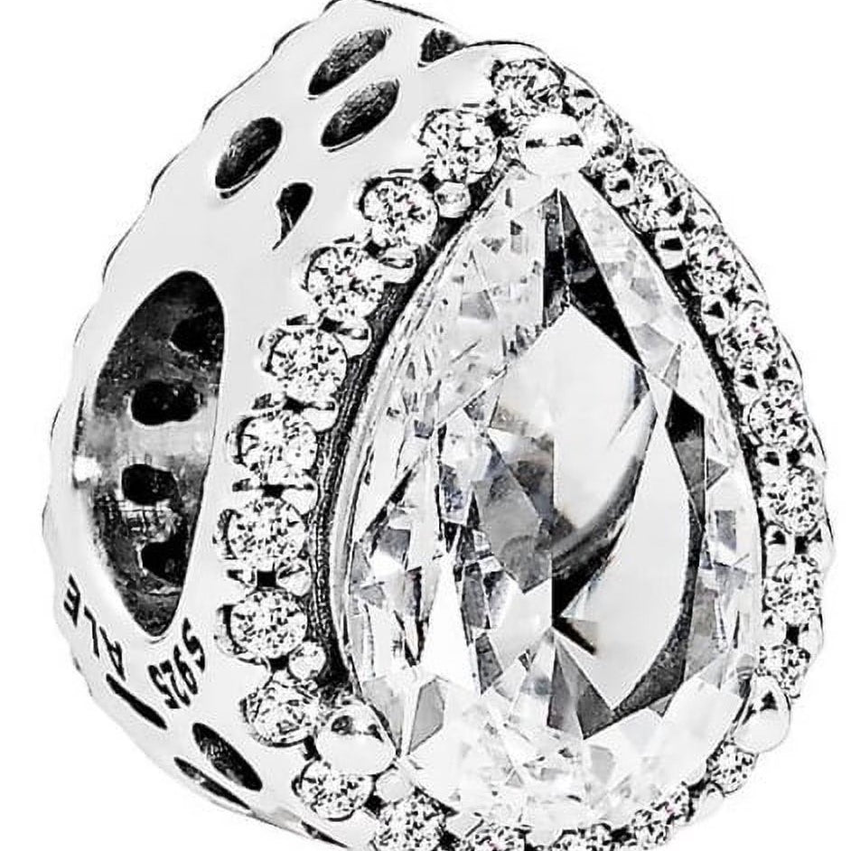 Pandora Charm Damen Strahlender Tropfen Silber 796245CZ