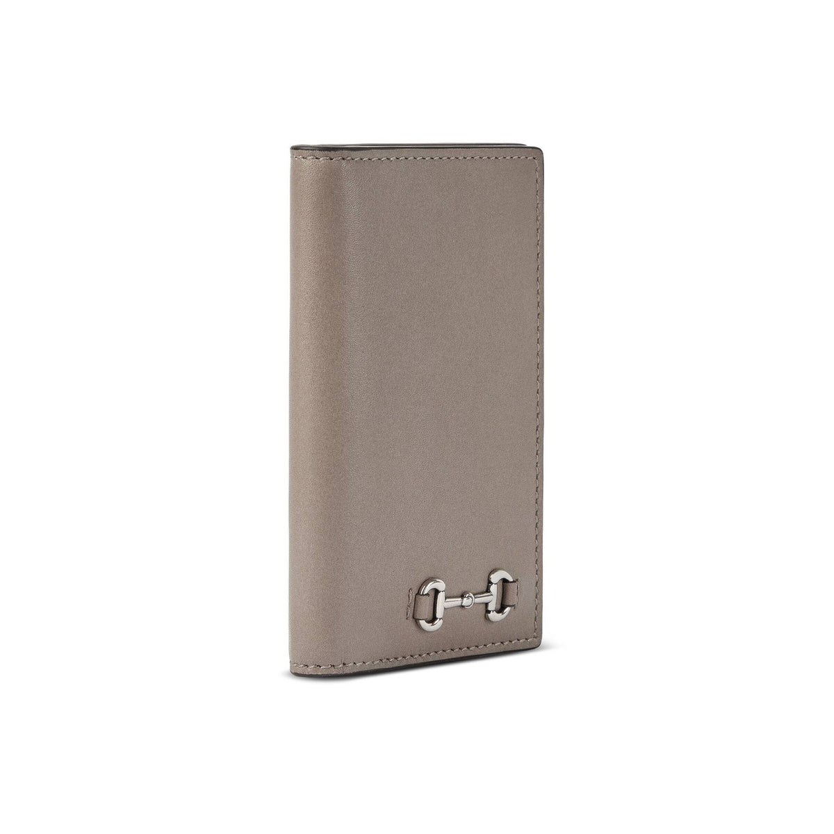 Gucci Kartenetui Herren 25 Horsebit Card Holder Grey Beige 846951-AAFP1-2816