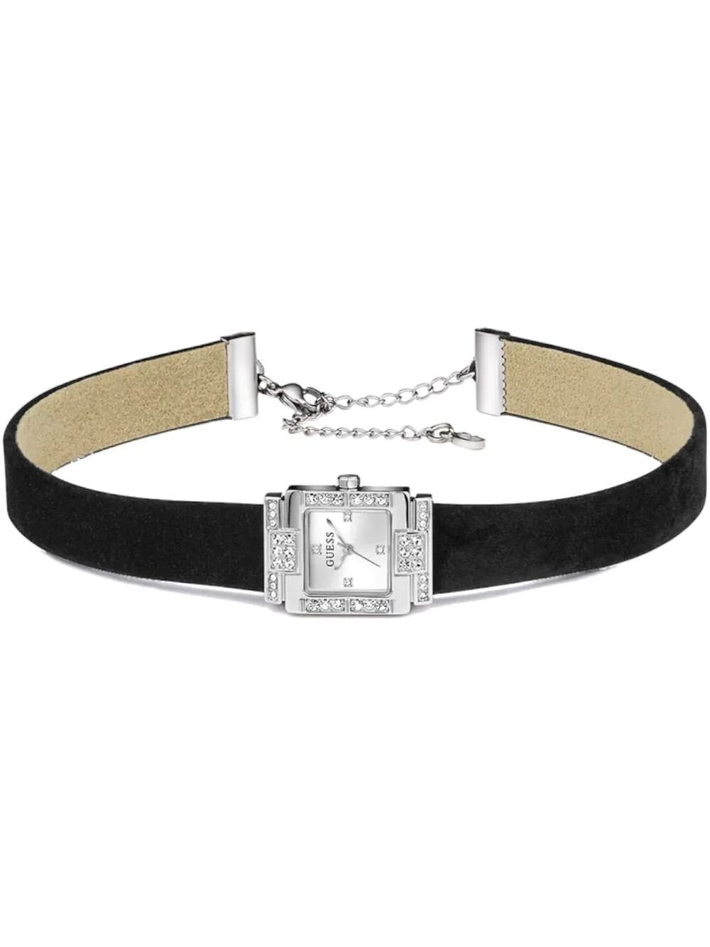 GUESS Armbanduhr Damen Taylor Silber/Schwarz GW0947L1
