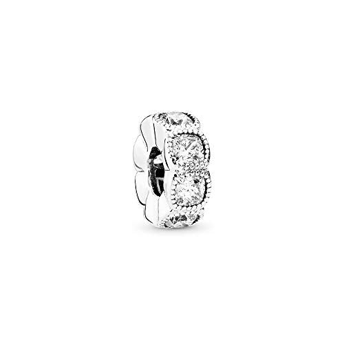 PANDORA Damen-Charm 925 Silber Zirkonia weiß - 792027CZ