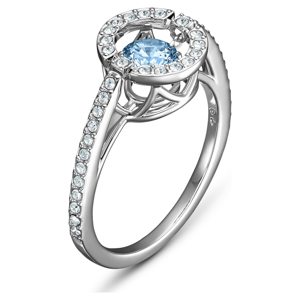 Swarovski Ring Damen Sparkling Ring Weiß Silberfarben 5537057