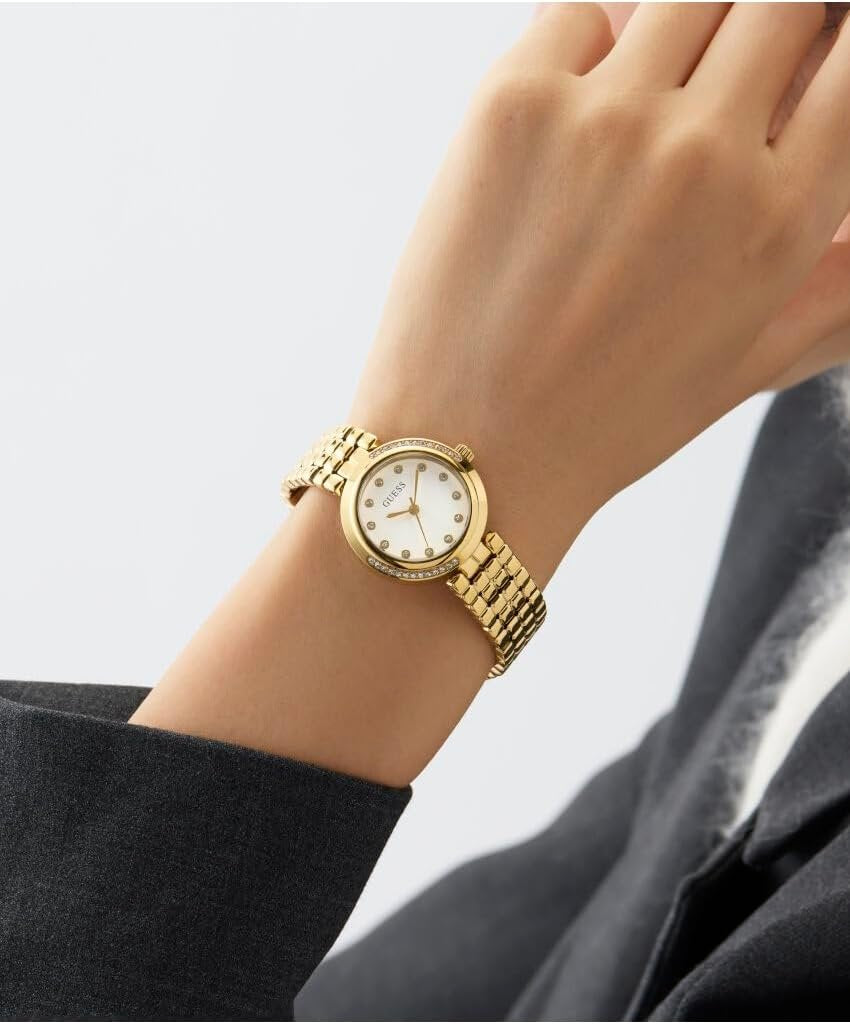 Guess Armbanduhr Damen Clara Gold GW0930L2