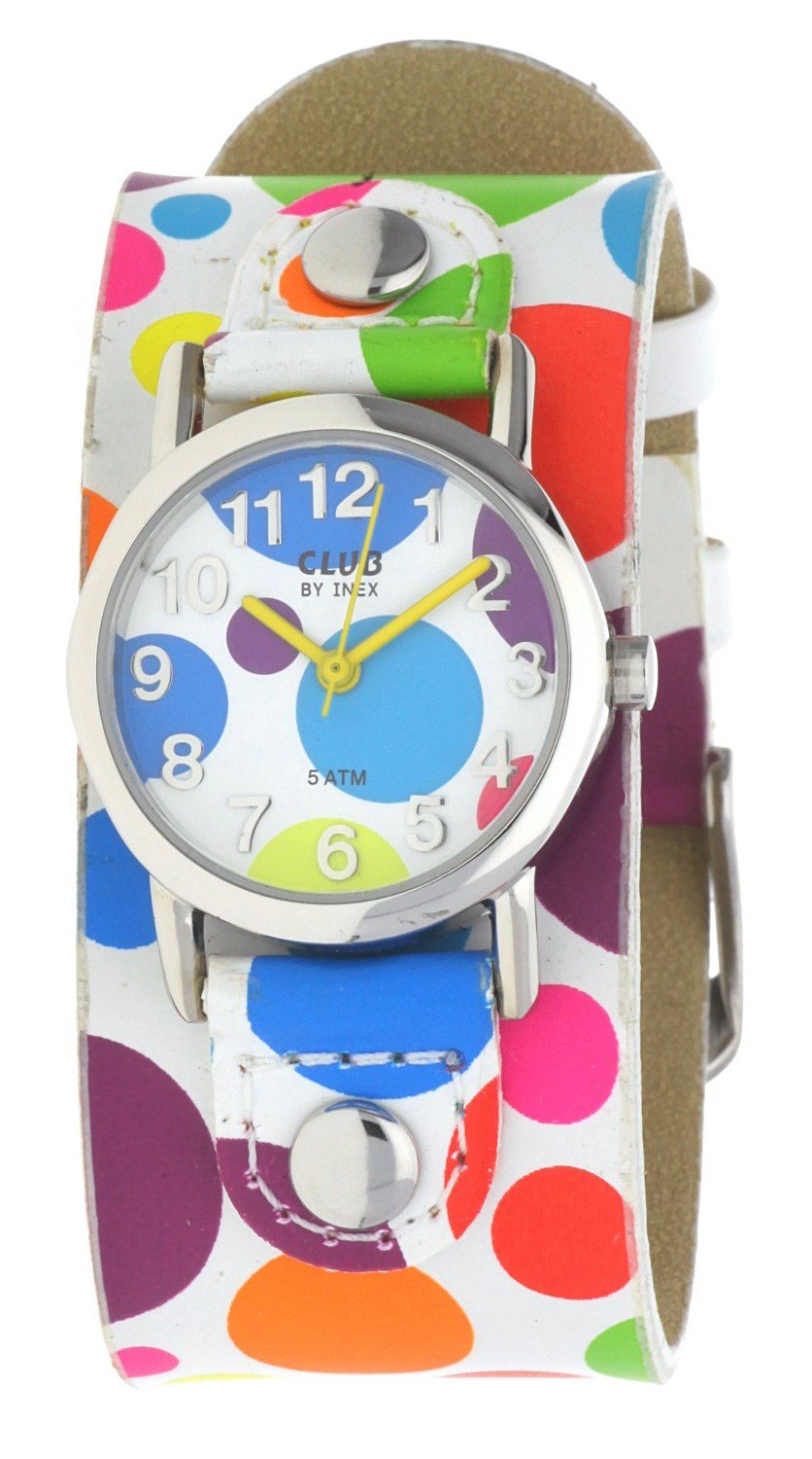 Club BY INEX Mädchen Armbanduhr weiss A65106S11A