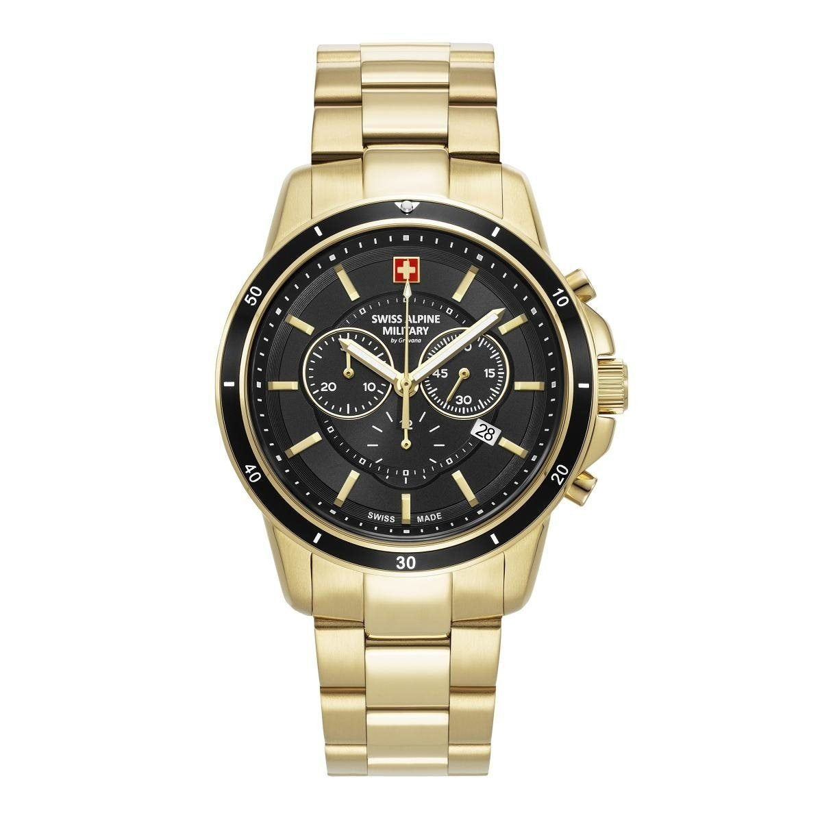 Swiss Alpine Military Herren Armbanduhr Douglas Chronograph 7089.9117