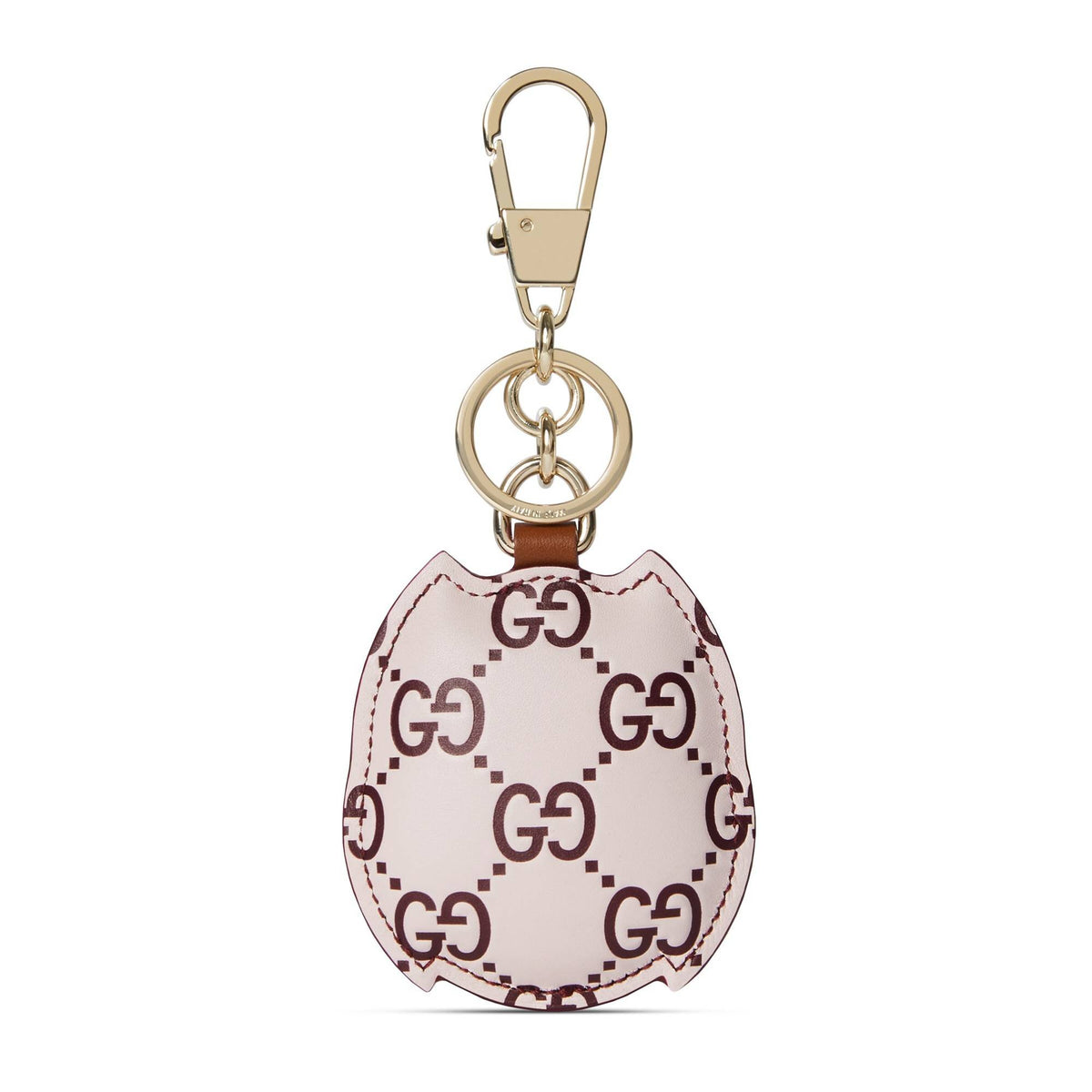 Gucci Taschenanhänger Damen Owl Shaped Bag Charm Rosa Rot 821813JAAJ18161