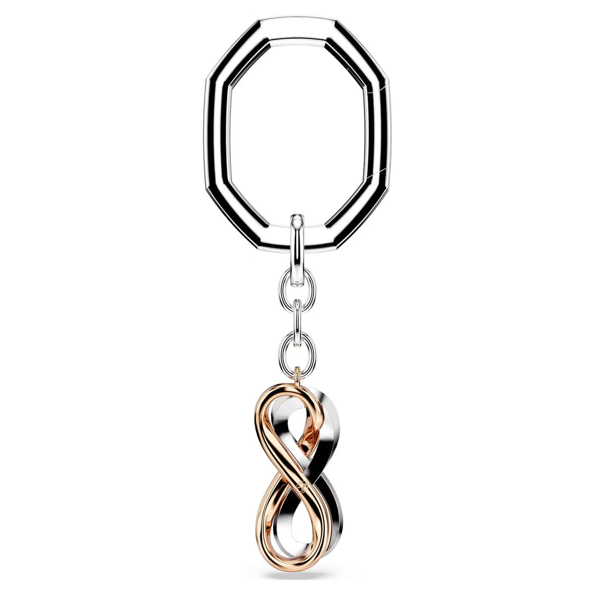 Swarovski Schlüsselanhänger Infinity Weiß/Mixed-Metal Finish 5687996
