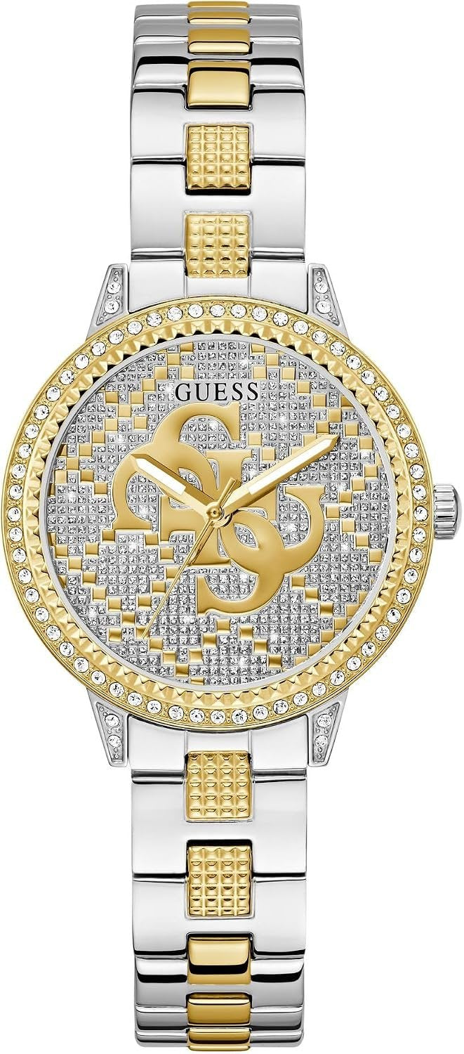 GUESS Analog Watch Damen Ladies 2-Tone Analog Watch Bicolor GW0944L3