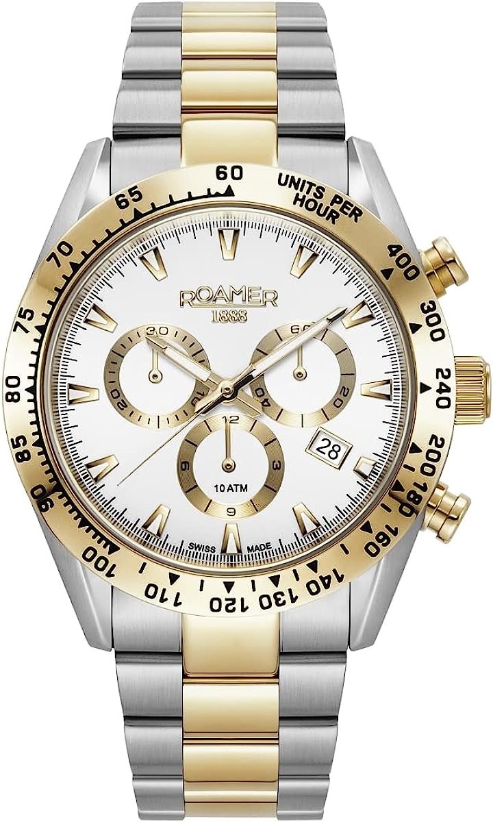 Roamer Herren Armbanduhr Monza 100 Armband Stainless Steel 850837 47 15 20