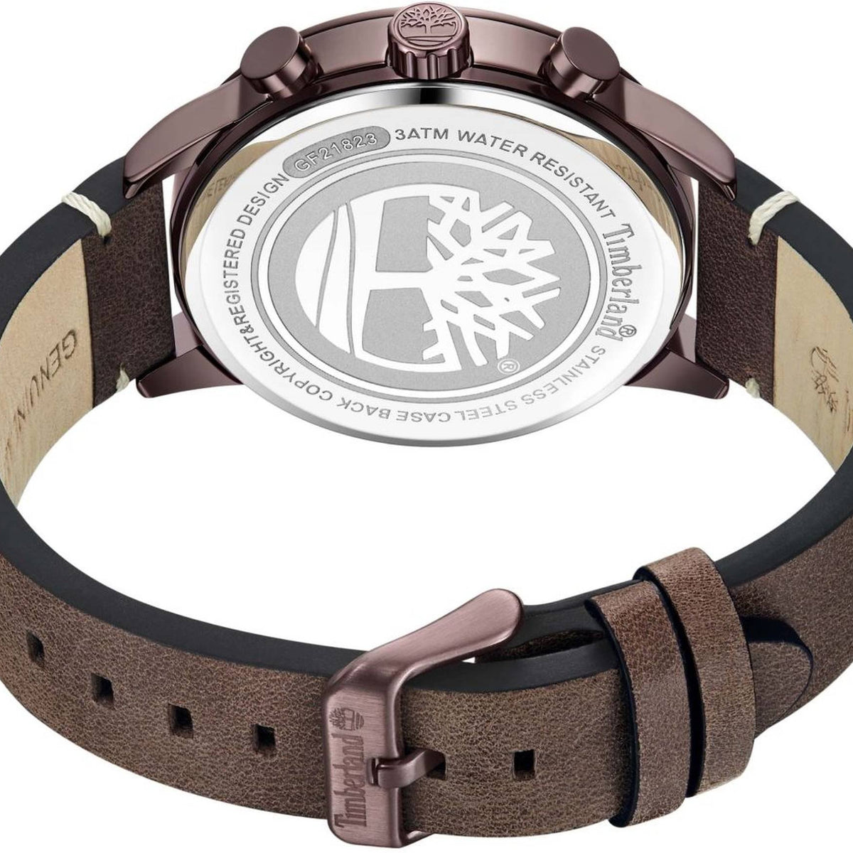 Timberland Armbanduhr Herren Middlesex Braun TDWGF2182303