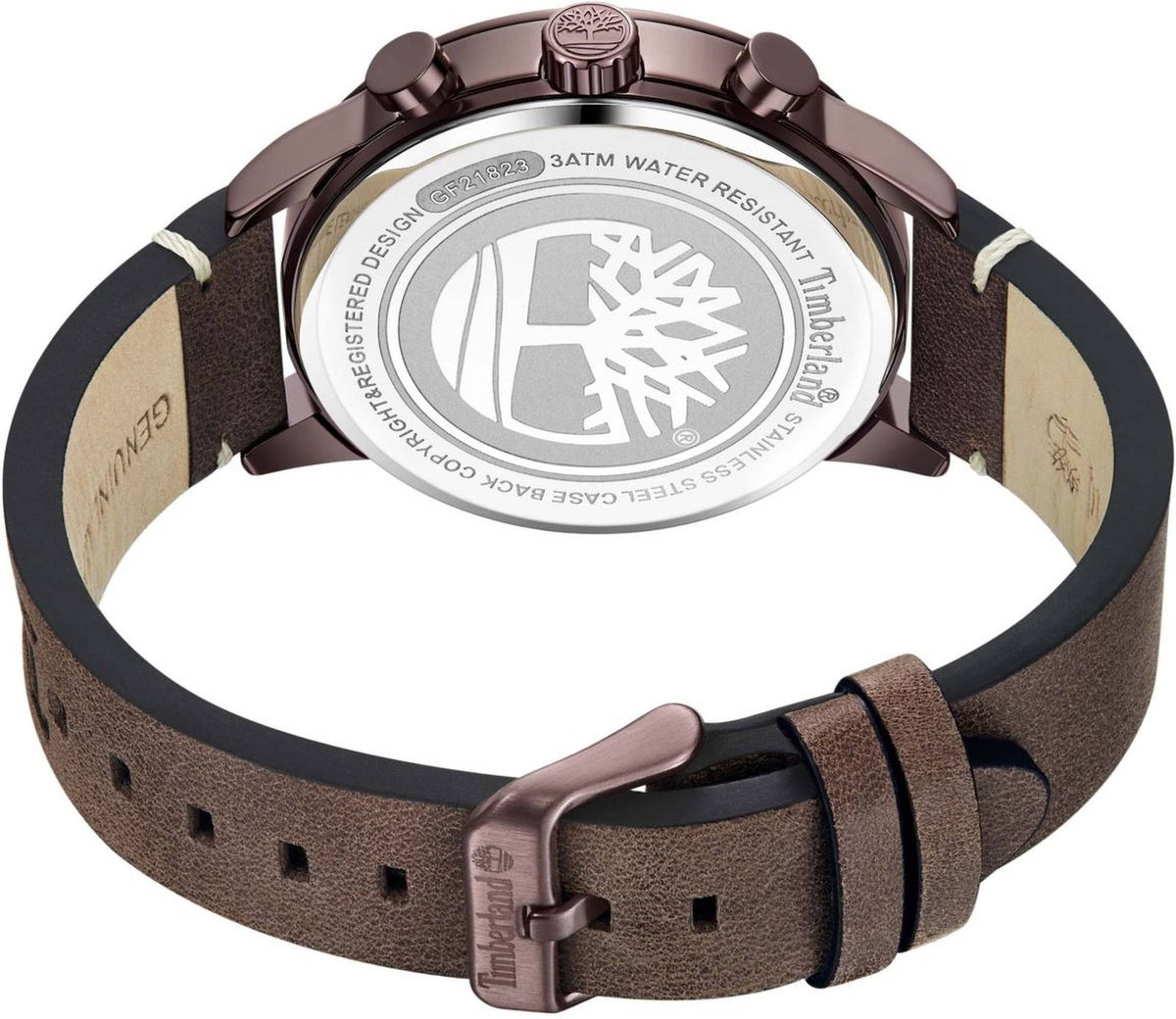Timberland Armbanduhr Herren Middlesex Braun TDWGF2182303