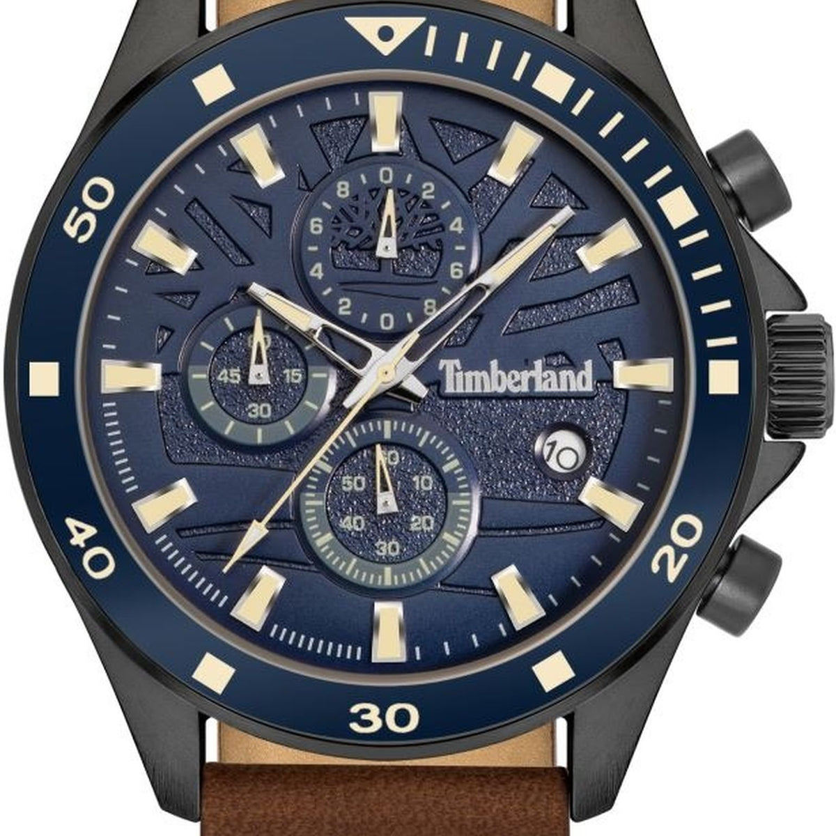Timberland Chronograph Herren Wakeda-Z Grau Blau Braun TDWGC9001402