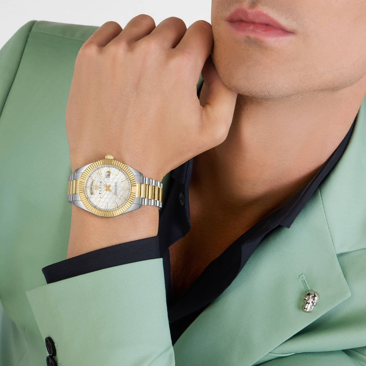Philipp Plein Herrenuhr Date Superlative