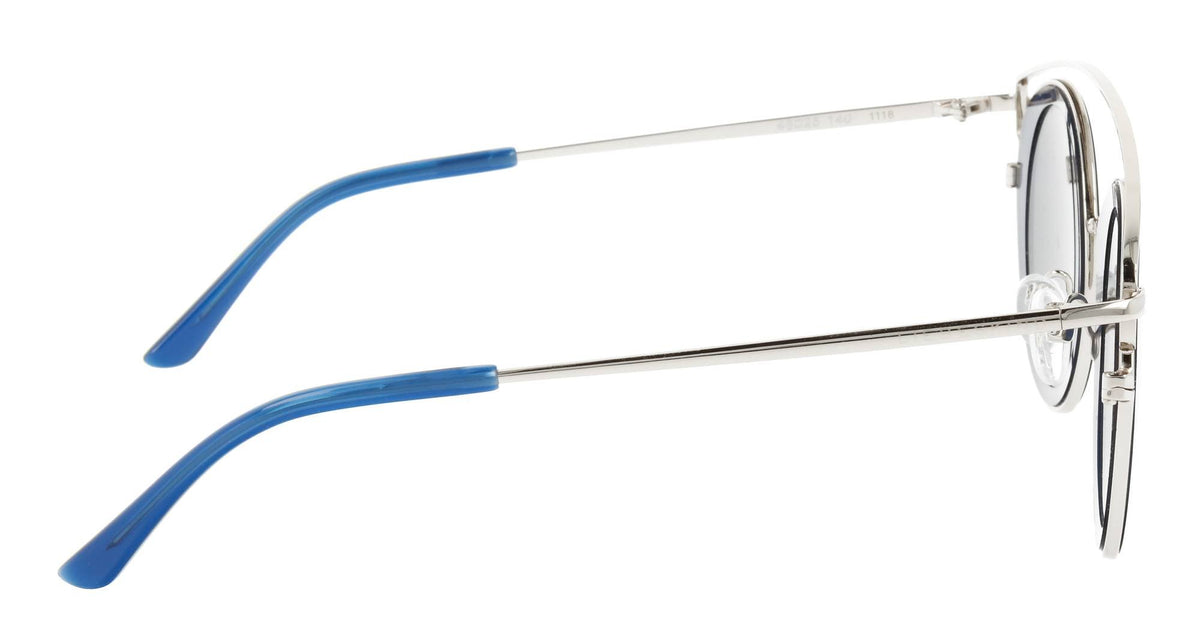 Liebeskind Damen Sonnenbrille silber/blau 46-24-140 10251-00240