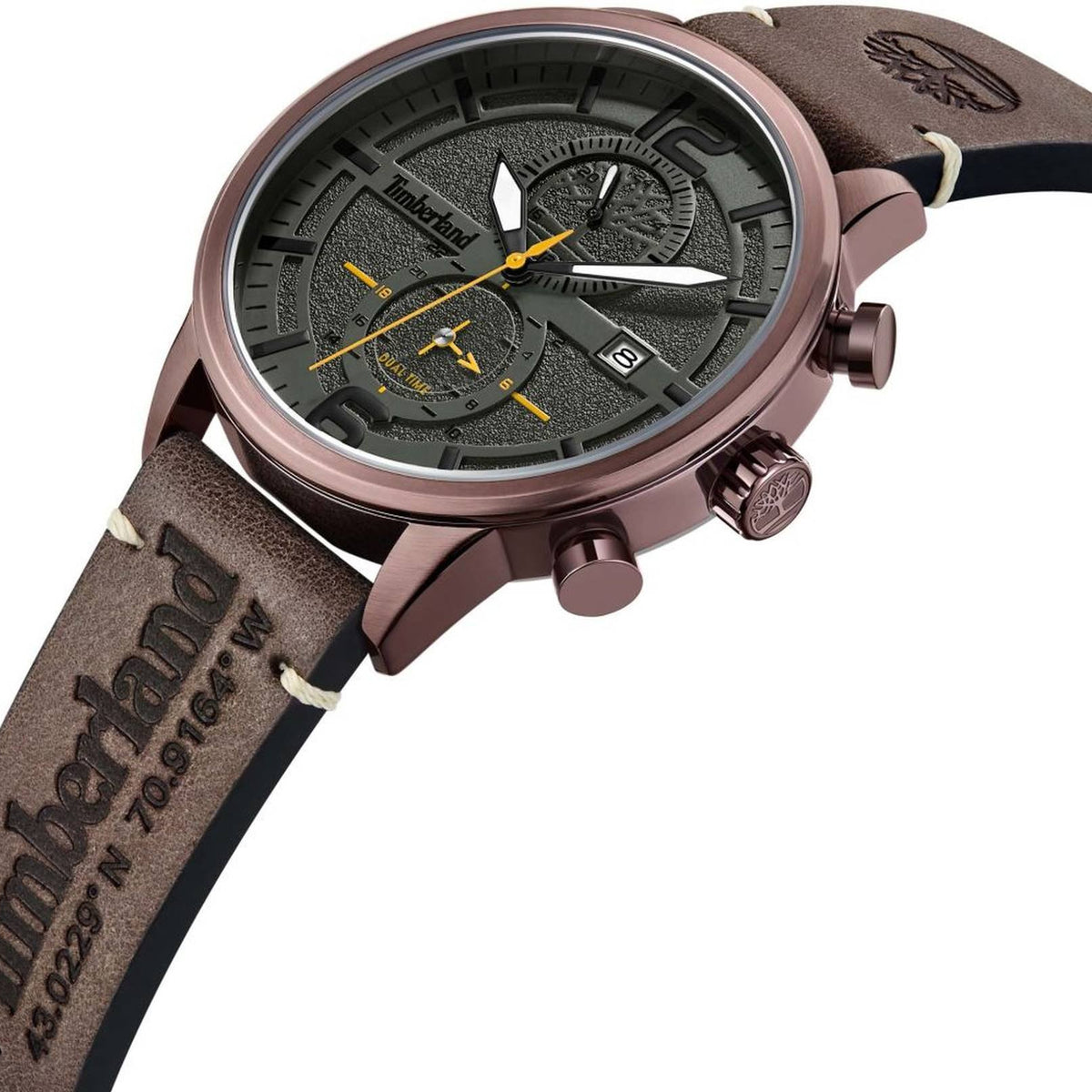 Timberland Armbanduhr Herren Middlesex Braun TDWGF2182303