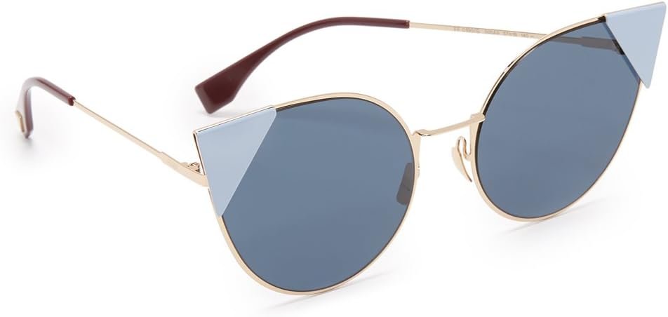 Fendi FF0190S-000A9-57 FENDI Sonnenbrille FF0190S-000A9-57 Cateye Sonnenbrille 55, Blau
