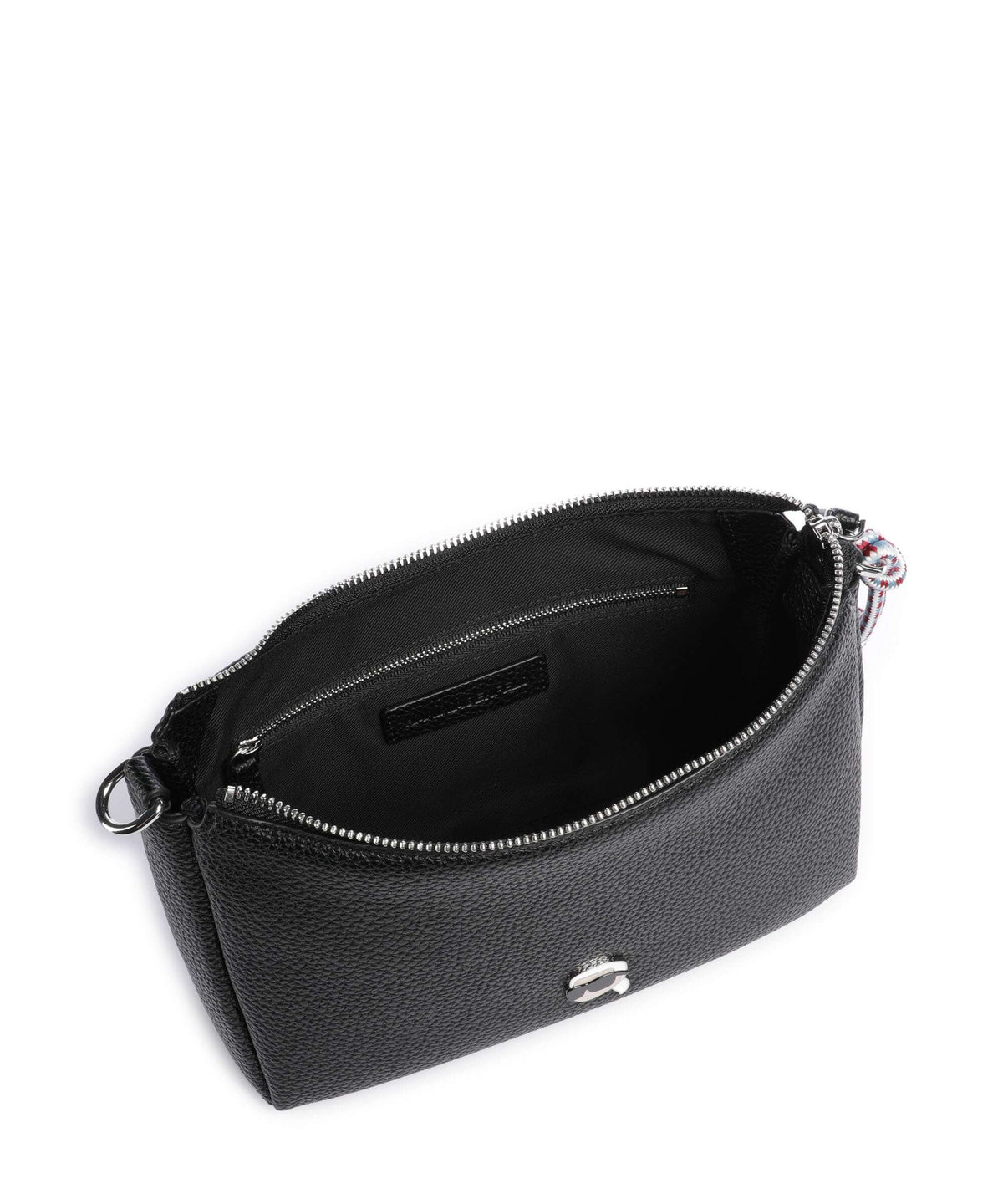 Karl Lagerfeld Umhängetasche Damen Ikon Pebble Schwarz A4W30004 999