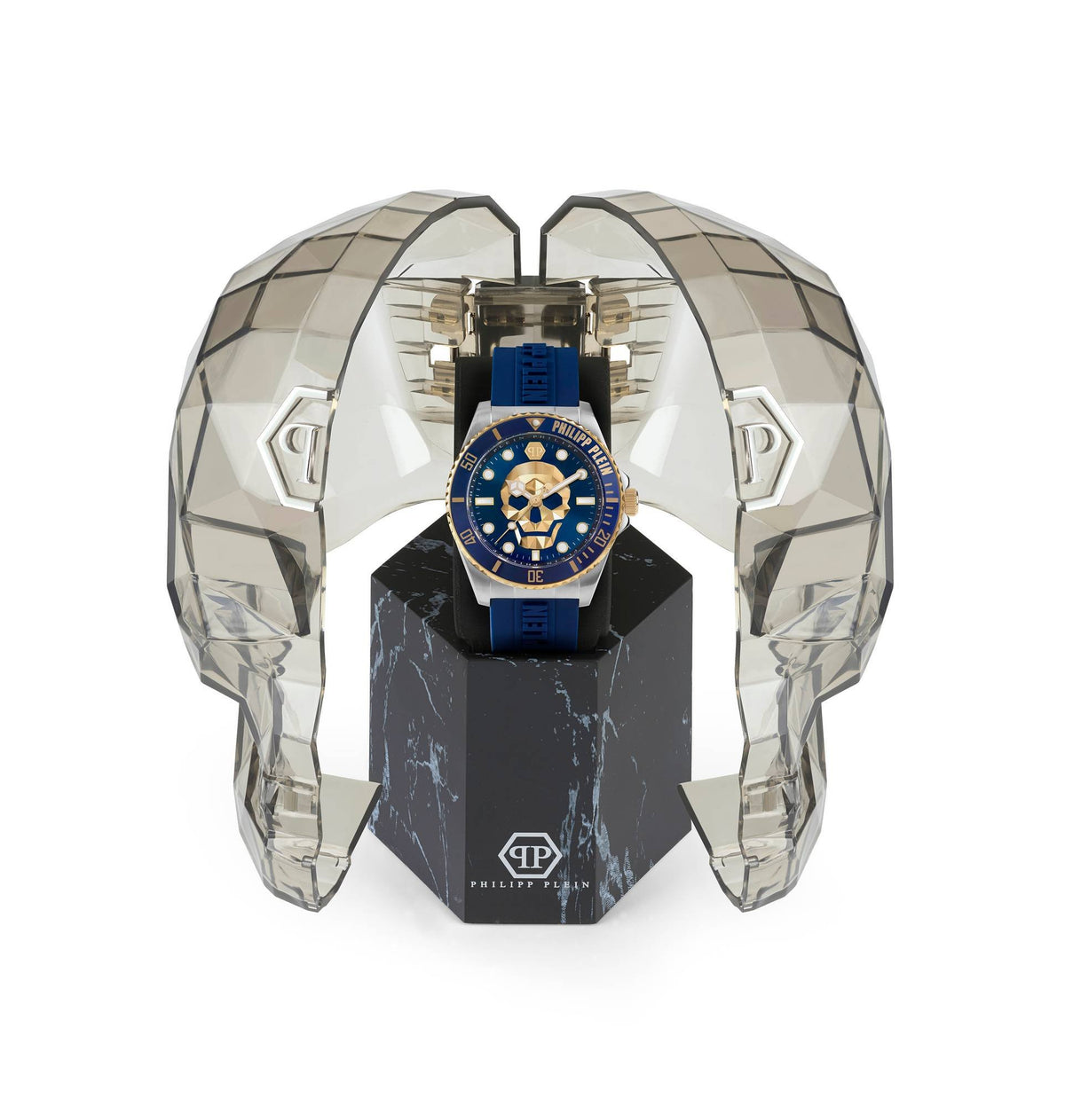 Philipp Plein Herrenuhr The $kull Diver PWOAA0222