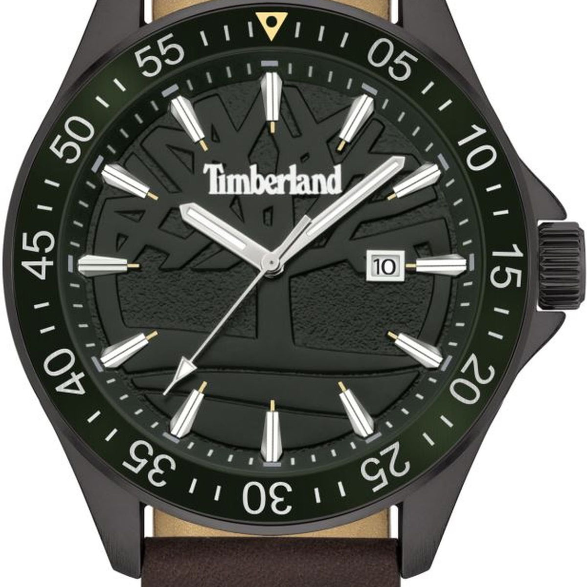 Timberland Armbanduhr Herren Lehighton Z Schwarz Braun TDWGB9001603M