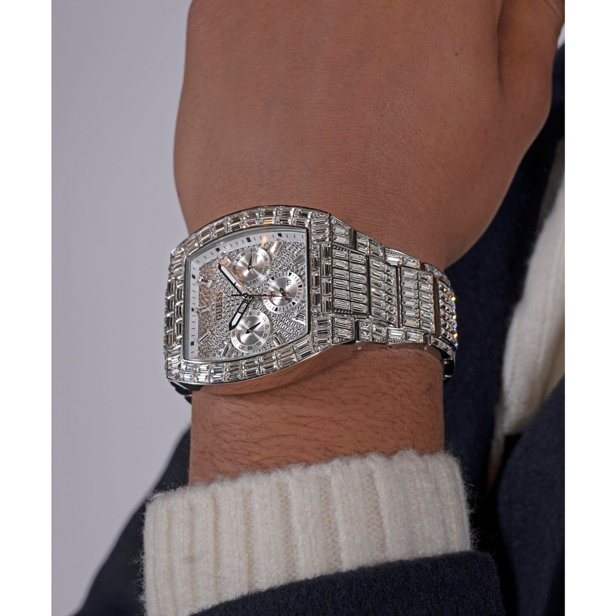 Guess Herren Armbanduhr Phoenix Crystal