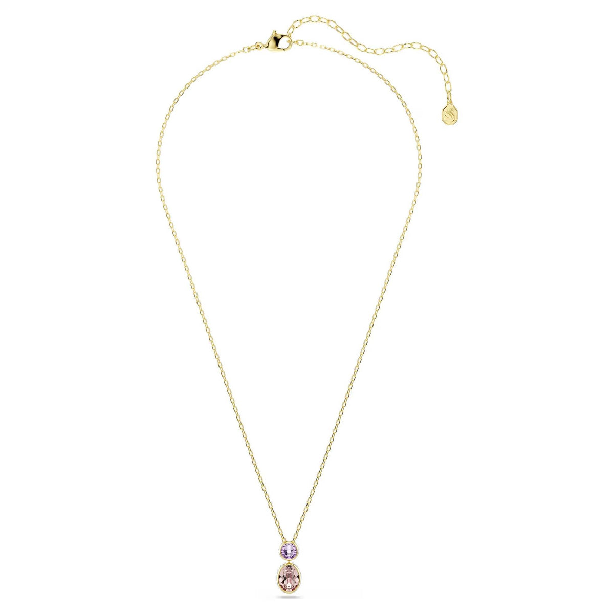 Swarovski Anhänger Damen Chroma Verschiedene Schliffe Mehrfarbig Goldfarben 5741586