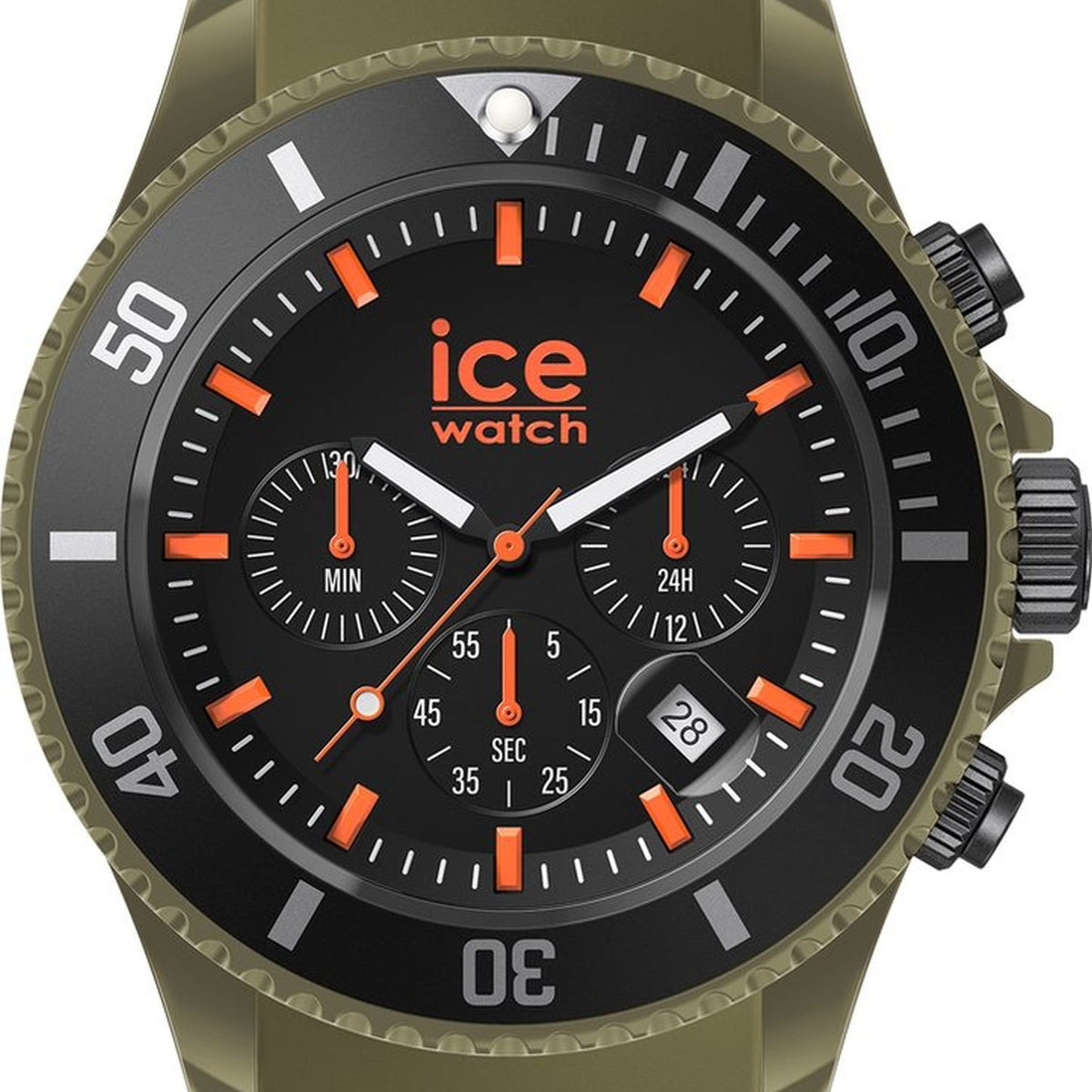 Ice-Watch Chronograph Herren ICE chrono Khaki orange khaki orange 021427