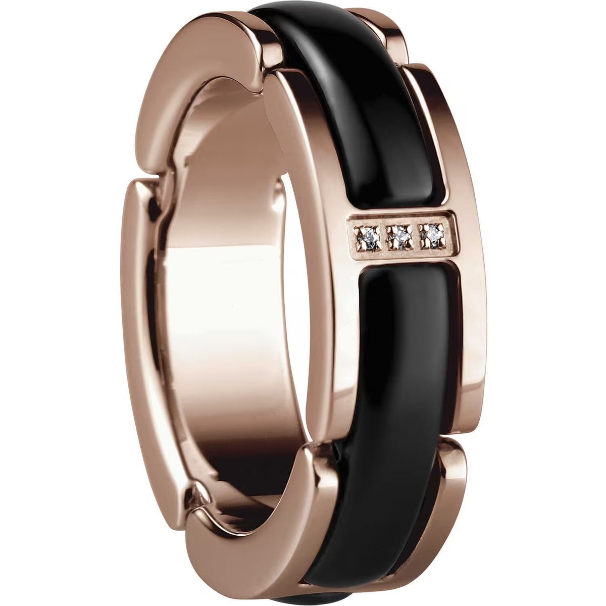 Bering Damen Innenring Keramtik Schwarz 502-36-75