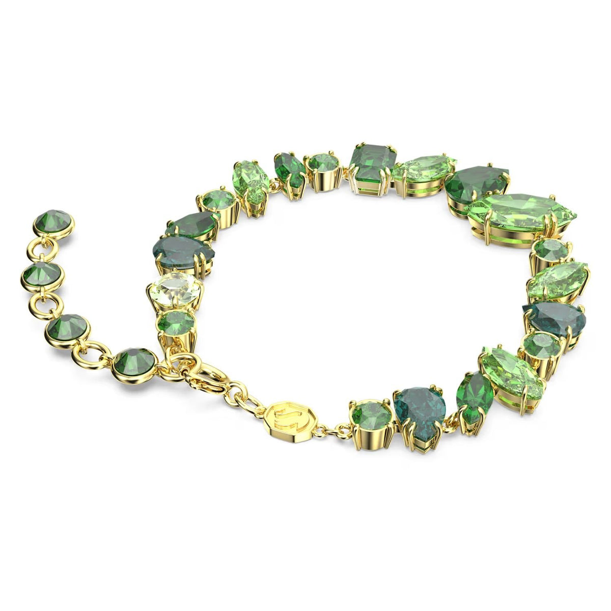 SWAROVSKI Damen Armband Grün GEMA 5652822